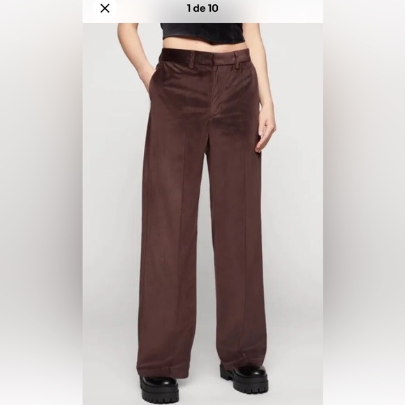 Levi's Pants - COPY - Levi’s Women’s Pans Baggy Throusers A Mid Rise Straight Leg Brown Size 3…